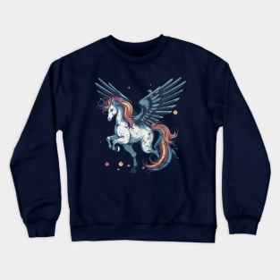 Vintage Unicorn Crewneck Sweatshirt